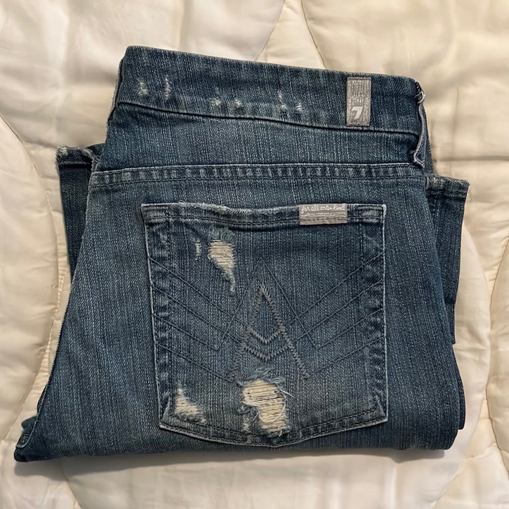 7 For All Mankind Lexie ‘A’ Pocket Jeans 💜